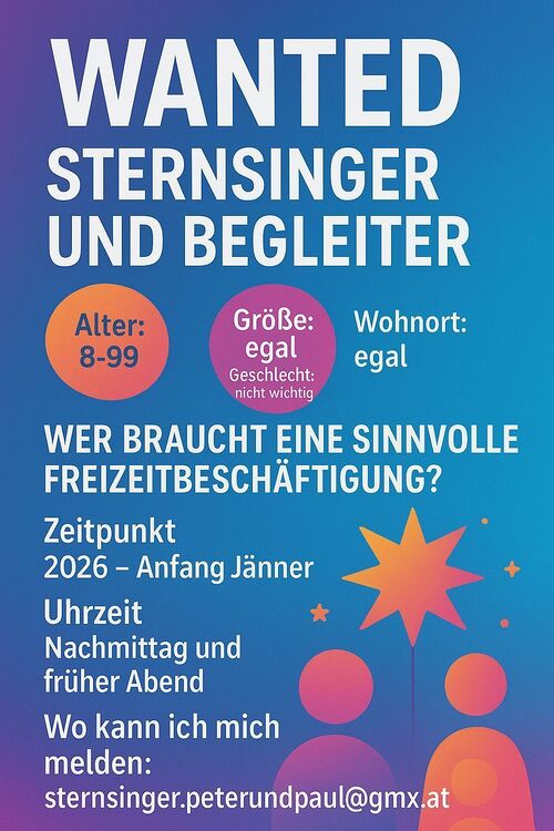 Sternsingen / Sabine Umundum